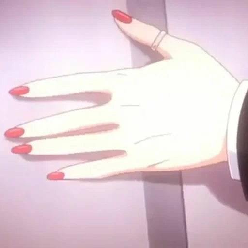 anime, manicure, mãos de anime, idéias de anime, personagens de anime