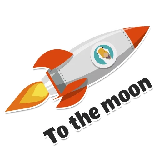 misiles, icono de cohete, un cohete sin fondo, misil de dibujos animados, símbolo de misiles espaciales