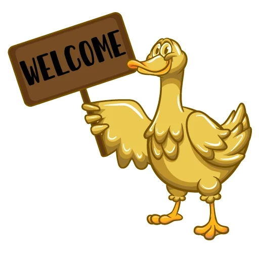 duck, weft plate, poultry, golden goose vector, brown duck cartoon