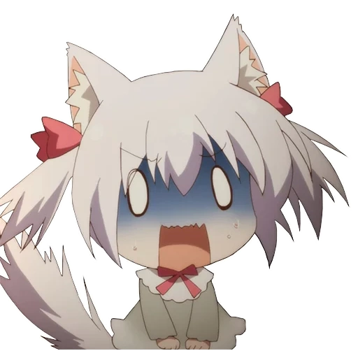 anime, anime neko, nyanko days, anime lucu, karakter anime