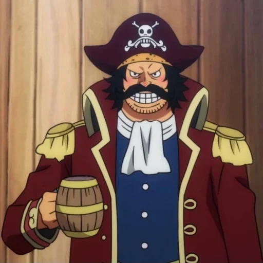 one piece, gold d roger, gold dee roger, golden roger van pis