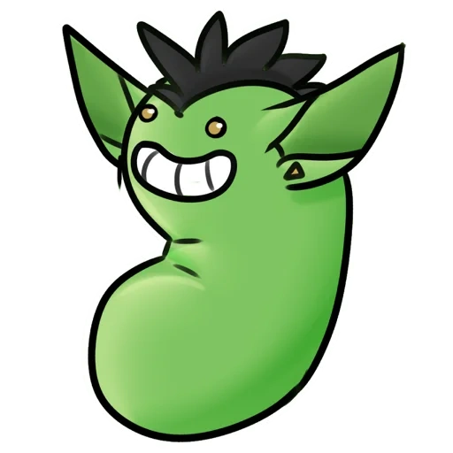 volnov, troll verde, folletto pokémon, i personaggi verdi
