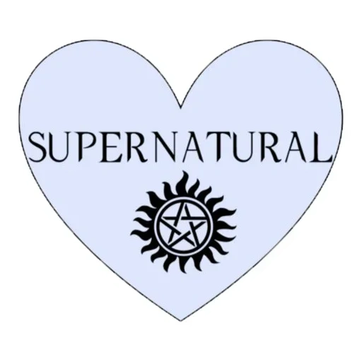 logo supernatural, soprannaturale, emblema soprannaturale, simboli soprannaturali, logo supernatural