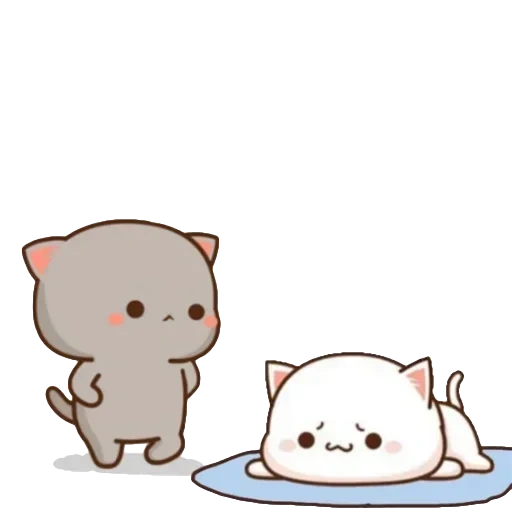 kawaii cats, kawaii cats, kitty chibi kawaii, desenhos kawaii fofos, adoráveis gatos kawaii