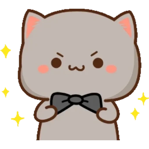 kawaii, gatti chibi, gatti kawaii, disegni di kawaii carini, mochi mochi peach cat