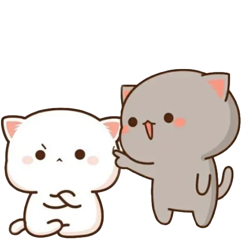 gatos chibi, gato kawaii, gatos kawaii, lindos gatitos, dibujos de lindos gatos