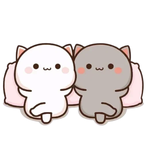 los dibujos son lindos, lindos dibujos de chibi, estimados dibujos son lindos, encantadores gatos kawaii, persa goma telegram kotiki amor