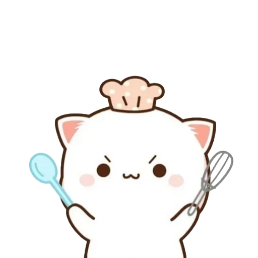 gato kavai, gatos kawaii, dibujos de kavai, gatos kawaii, lindos dibujos de kawaii