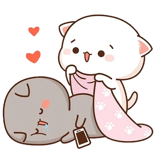cute kawaii drawings, chibi kawaii cats, lovely kawaii cats, kawaii cats love, cute cats drawings sketches