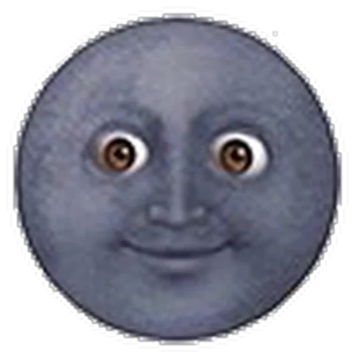 moon, the face of the moon, moon emoji, emoji luna, moon smileik