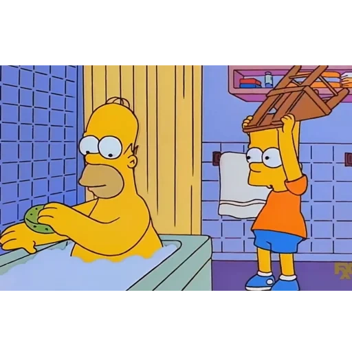 ezra, otra vez, homer simpson the first day, bart hit homer with a chair, wanna listen to some tunes meme