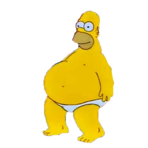 homer simpson, homer simpson fat man, fat homer simpson, fat homer simpson