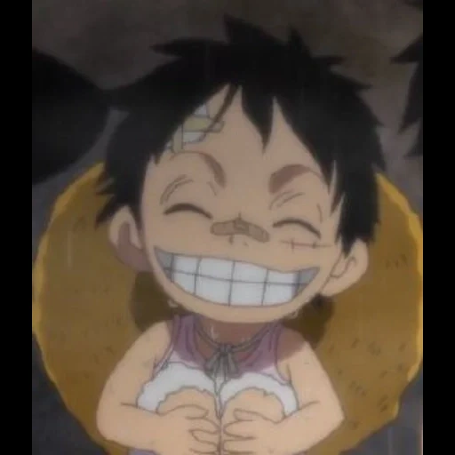 luffy, luffy's smile, manki d luffy, luffy was eager, luffy's smile before death