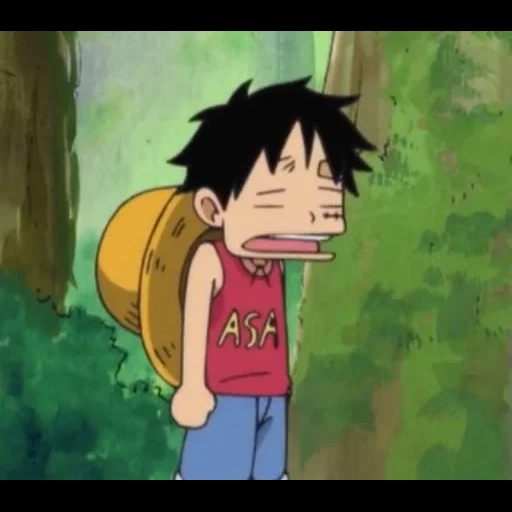 luff, anime, une pièce, ace luffy, little luffy
