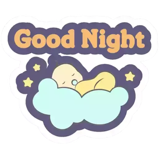 darkness, good night, dream emblem, logo dream, good night sweet dreams