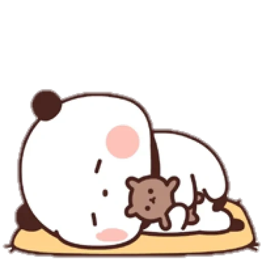 kawaii, kawaii, milk moka bear, dessins kawaii mignons, mochi mochi pêche chat