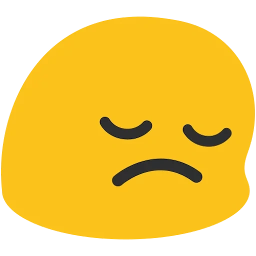 emoji, emoji, a sad smiling face, sad emoji, smiling face sad