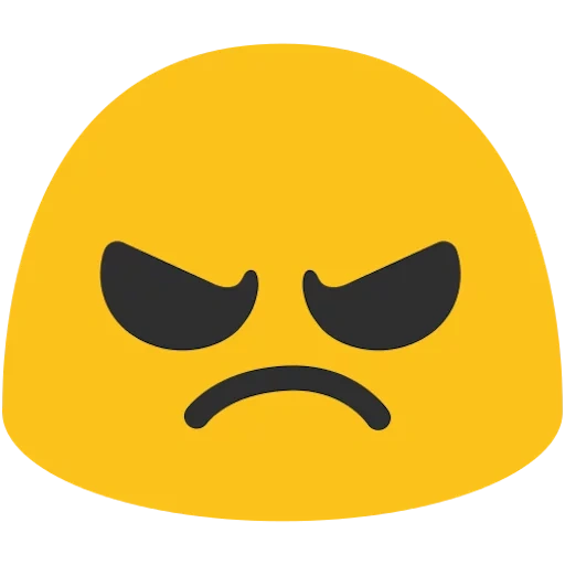 símbolo de expresión, emoji angry, símbolo de expresión enojado, símbolo de expresión enojado, símbolo de expresión triste