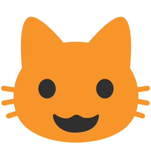 sourire chat, emoji de chat, chat emoji, emoji kotik, emoji kotik