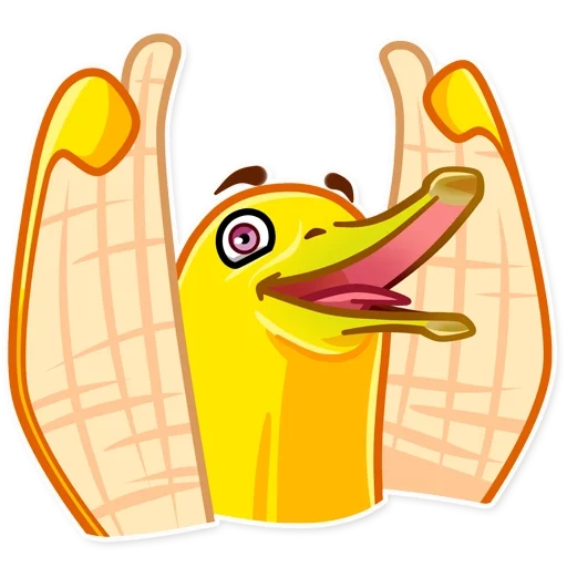 pato, pato de banana, banana de ganso, pato banano