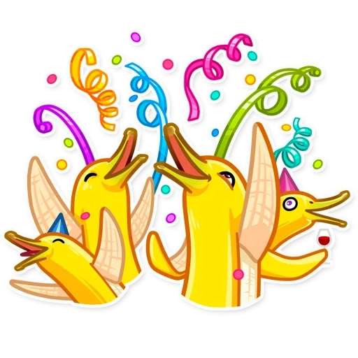 le banane, le banane, oca banana, anatra e banana, anatra alla banana