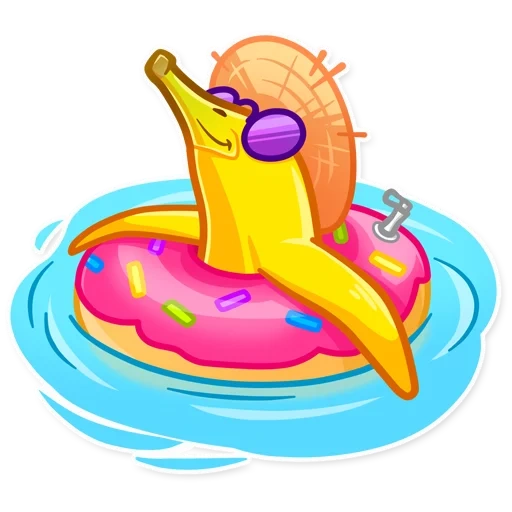 банан, утка банан