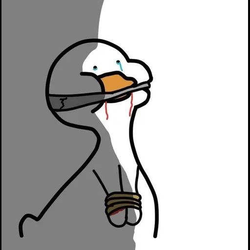 pato, memes, pato, humano, dibujo de pato