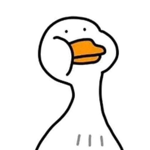 pato, memes, pato, dibujo de pato, dibujo de kurita