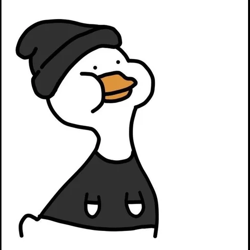 pato, pato, humano, meme de pato, dibujo de pato