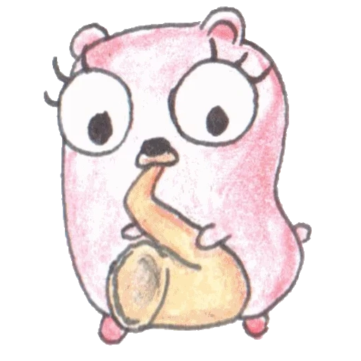 um brinquedo, golang minúsculo, gofer golang, os animais são fofos, linguagem de programação de golang