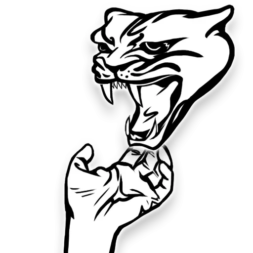 tattoo, tiger sticker, black panther sticker, auto tiger sticker, black panther sketch tattoo