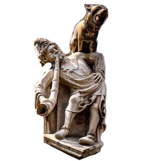 a figurine, gargoyle, gargoyle stickers, statue of lorenzo medici, san lorenzo figurine