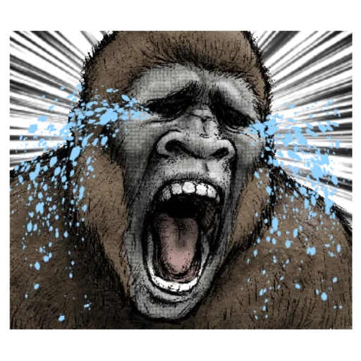 gorilla, gorilla vetro, gorilla risata, gorilla arrabbiato, canzone scimmia punteggio