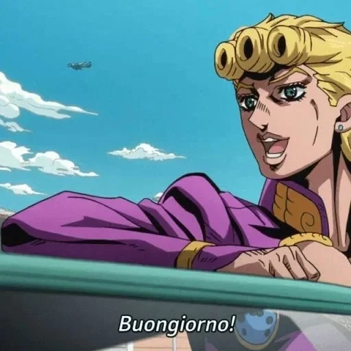 giorno, jorno jotaro, jorno giovanna, jojo golden wind, jojo lutando contra o ouro