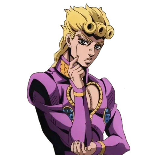 anime jojo, giorno giovanna, jorno giovanna saison 6