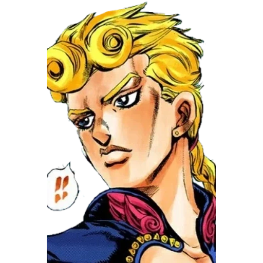 jojo manga, bruder erschreckt sich irgendwie, jorno jojo manga, jojo goldener wind, jojo referenz jorno