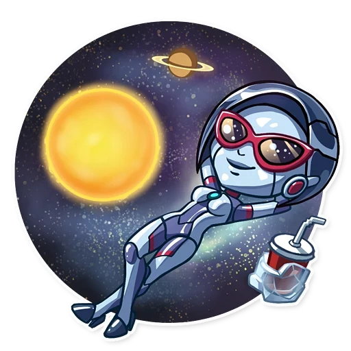 robot, spazio, nano cosmos, cosmonaut cosmos