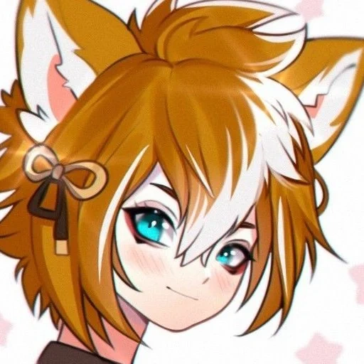 тян, аниме, человек, алиса тян, anime fox