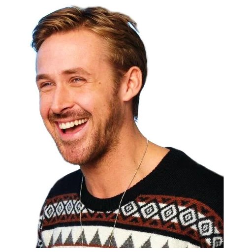 gosling, chat bubble, ryan gosling, gosling laughed, ryan gosling smiles