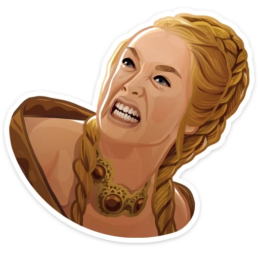 game of thrones, cersei lannister, game of emoji thrones, permainan kekuatan cersei lannister