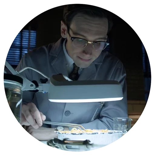 nigma, gotham, edward nygma, genetista científico, películas de rory kokrain