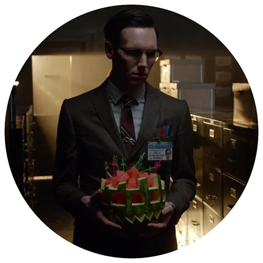 nigma, gotham, der männliche, riddler, wassermelone gotham