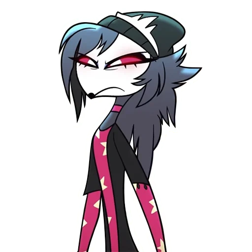 eroe di octavia, hazbin octavia, helluva boss octavia, hotel octavia moon hazbin