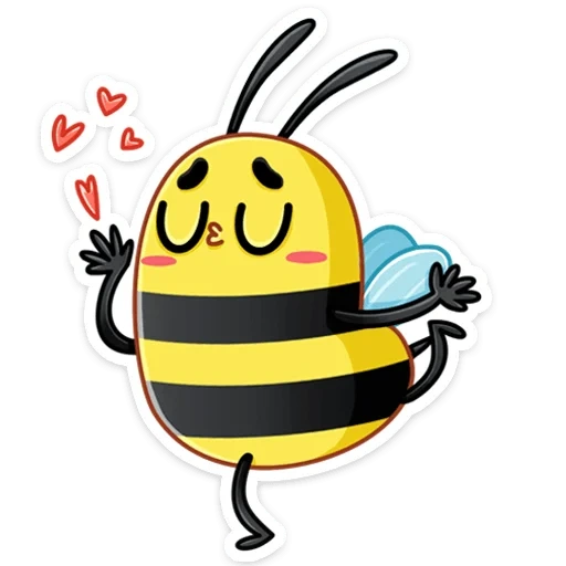 abeille, abeille joszy, dessin d'abeille, l'abeille est drôle