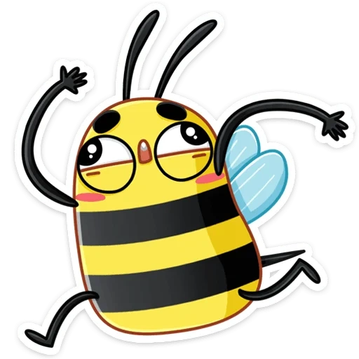 lebah, lebah, josie bee, pola lebah, ilustrasi lebah