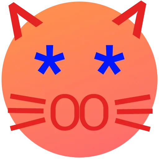chat souriant, hiéroglyphes, expression de chat, expression de chat, chat souriant