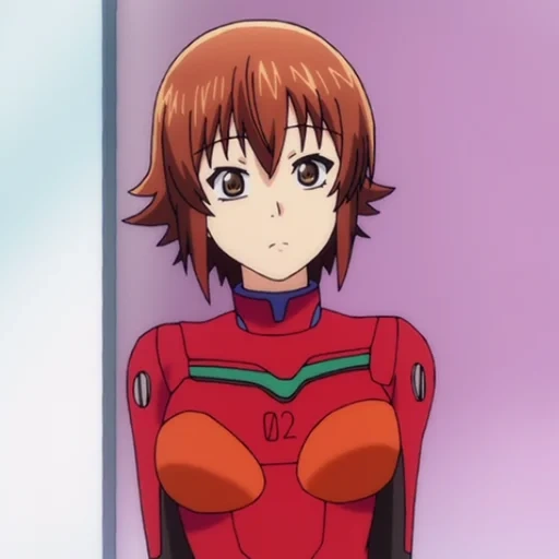 évangélière, evangelion asuka, épingle d'épingle d'épingle, personnages evangelion, grand blue evangelion