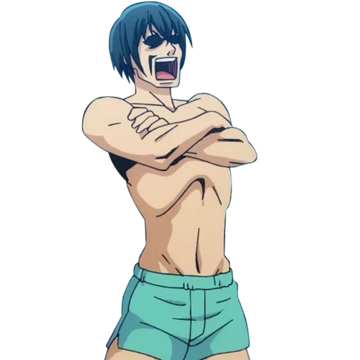 anime, grand blue, samudra yang sangat besar, lautan highless grand blue