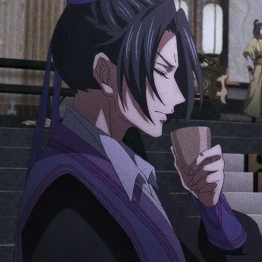 anime, jiang cheng, anime boy, anime di jiangcheng, personaggio di anime