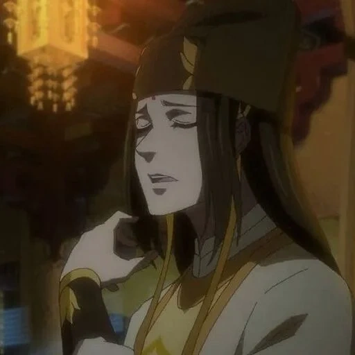 l'oro, splendore e splendore, jin guangyao, jin guangyao, anime di jin guangyao